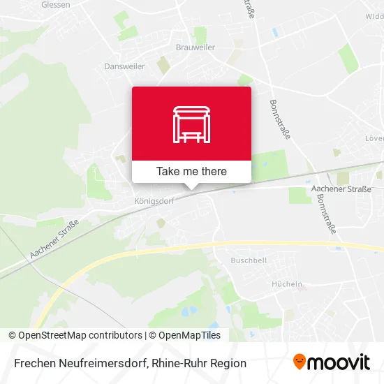 Карта Frechen Neufreimersdorf