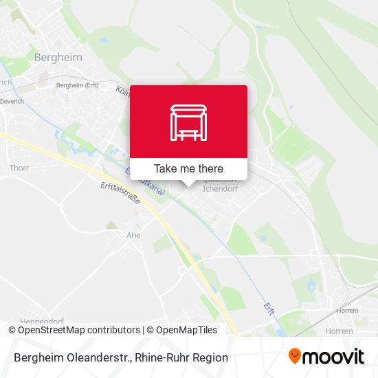 Bergheim Oleanderstr. map