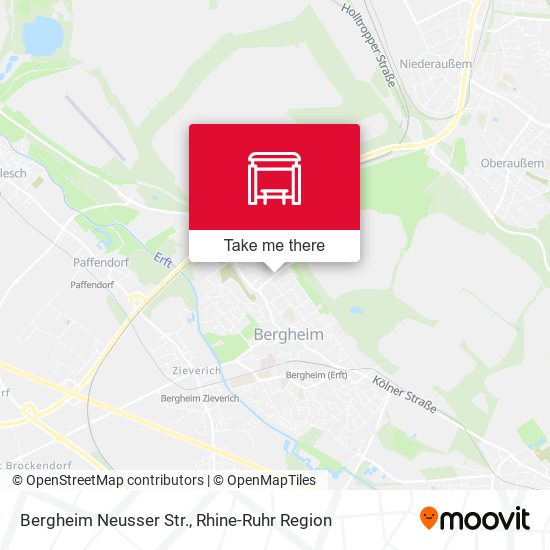 Карта Bergheim Neusser Str.