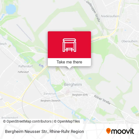 Карта Bergheim Neusser Str.