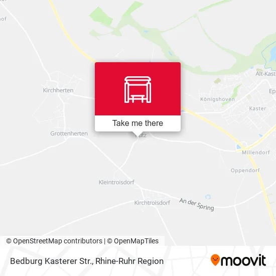 Карта Bedburg Kasterer Str.