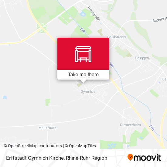 Erftstadt Gymnich Kirche map