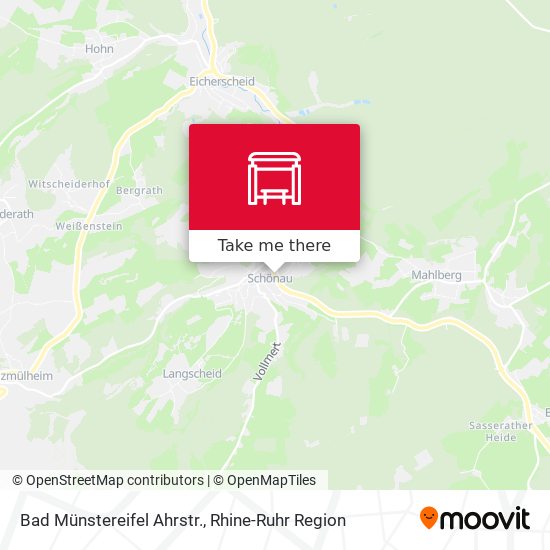 Bad Münstereifel Ahrstr. map