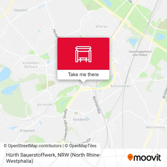 Hürth Sauerstoffwerk map