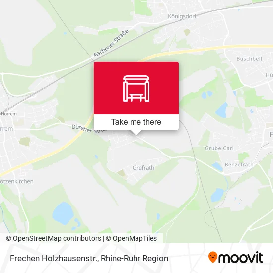Карта Frechen Holzhausenstr.