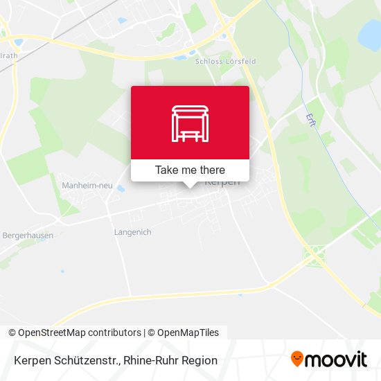 Kerpen Schützenstr. map