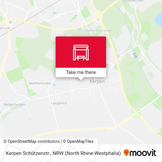 Карта Kerpen Schützenstr.