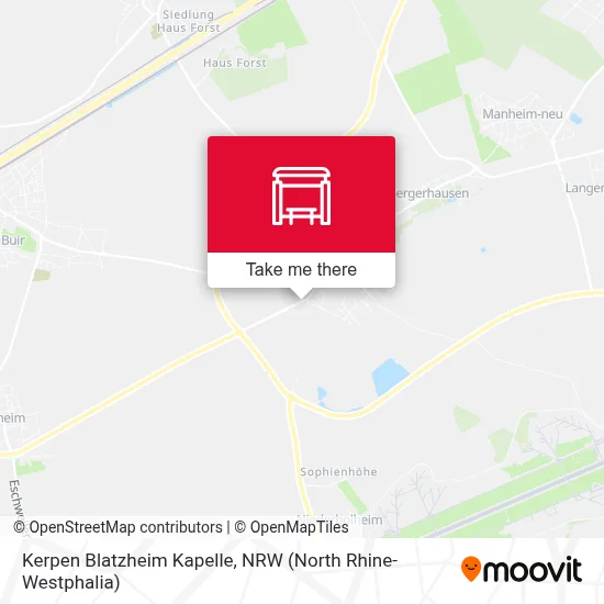 Kerpen Blatzheim Kapelle map