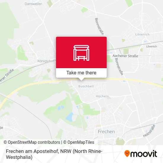 Карта Frechen am Apostelhof