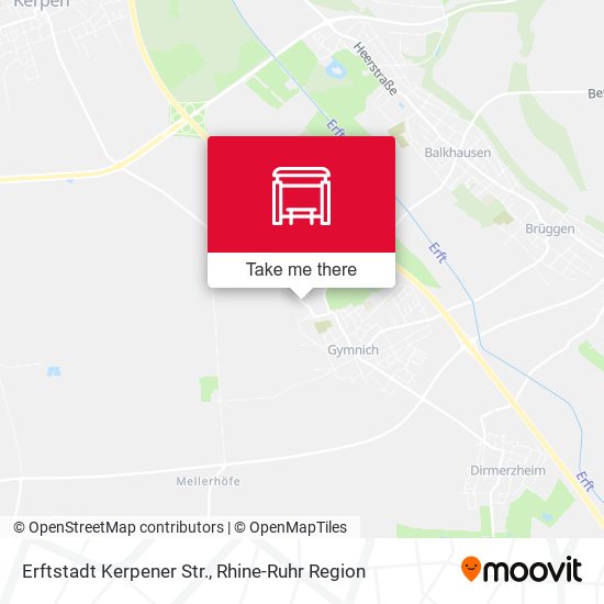 Карта Erftstadt Kerpener Str.