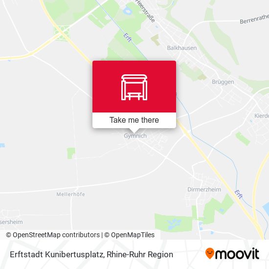 Erftstadt Kunibertusplatz map