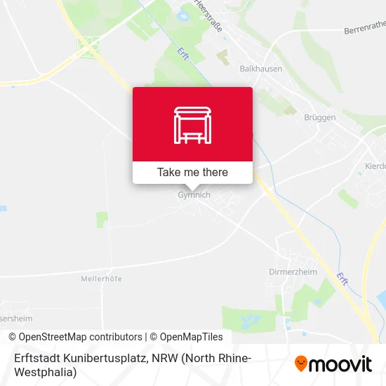 Erftstadt Kunibertusplatz map