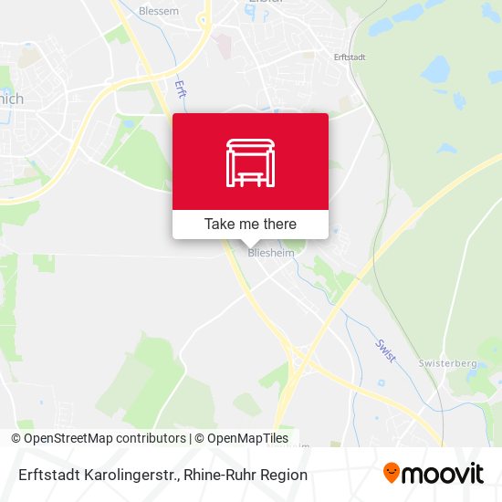 Карта Erftstadt Karolingerstr.