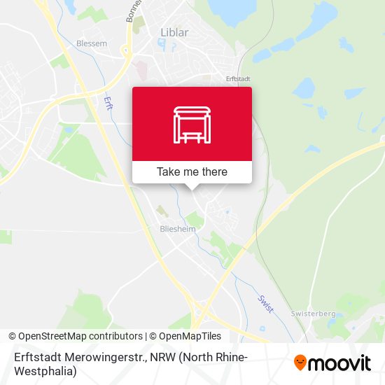 Erftstadt Merowingerstr. map