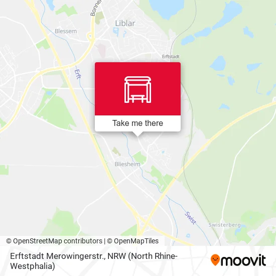 Карта Erftstadt Merowingerstr.