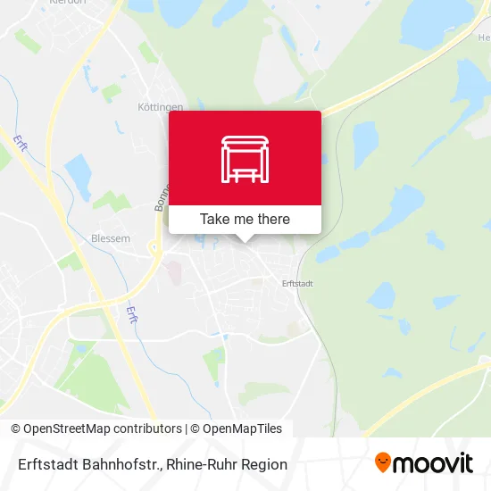 Карта Erftstadt Bahnhofstr.