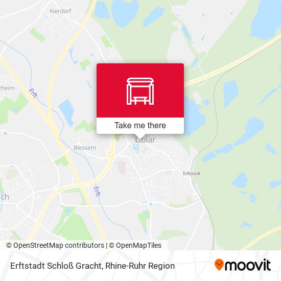 Erftstadt Schloß Gracht map