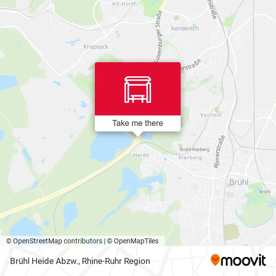 Карта Brühl Heide Abzw.