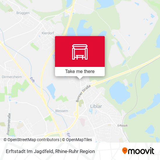 Erftstadt Im Jagdfeld map