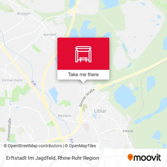 Erftstadt Im Jagdfeld map