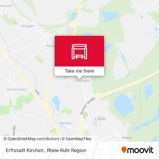 Карта Erftstadt Kirchstr.