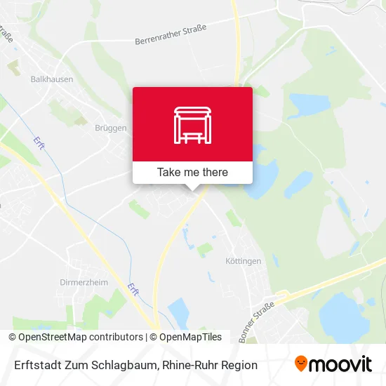 Карта Erftstadt Zum Schlagbaum