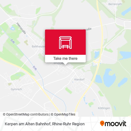 Kerpen am Alten Bahnhof map