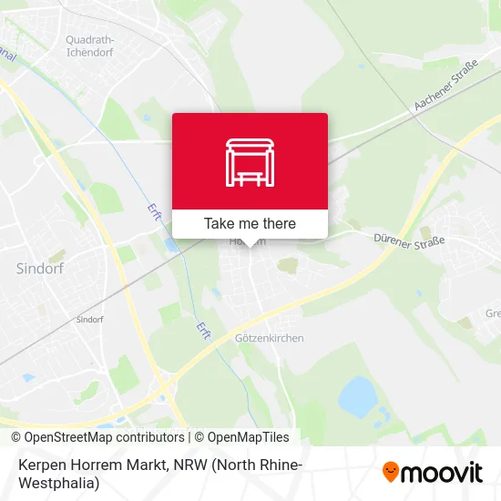 Карта Kerpen Horrem Markt