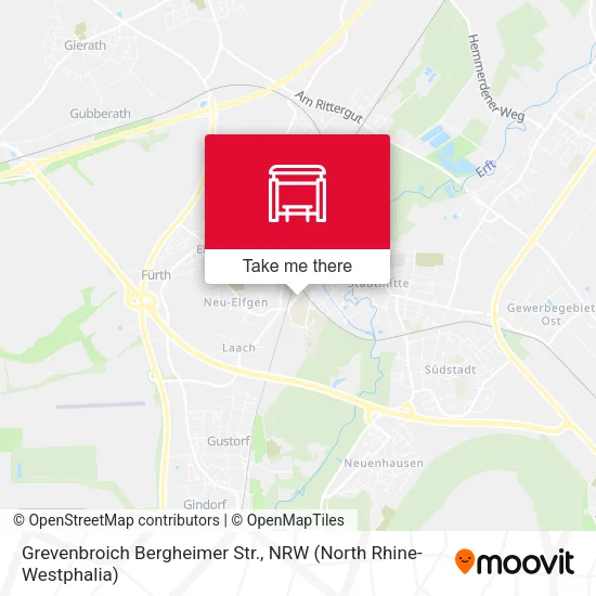Карта Grevenbroich Bergheimer Str.