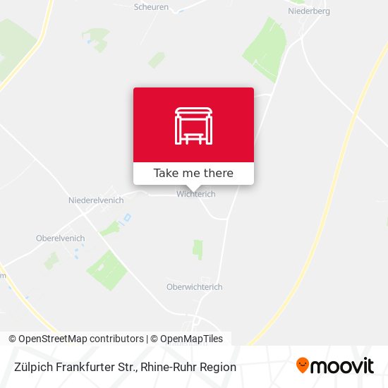 Zülpich Frankfurter Str. map