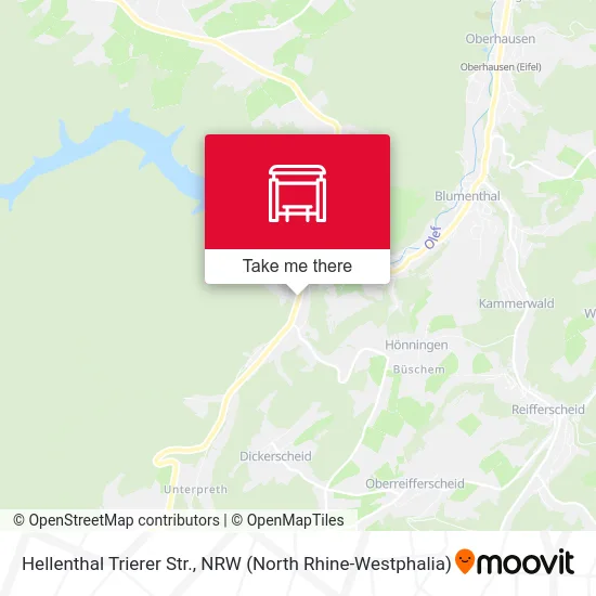 Карта Hellenthal Trierer Str.