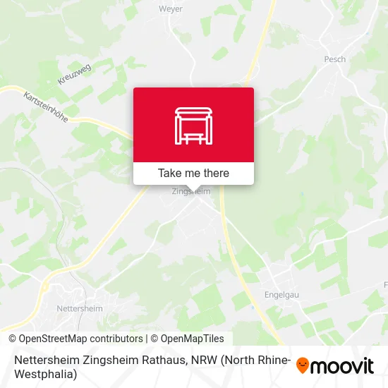 Карта Nettersheim Zingsheim Rathaus
