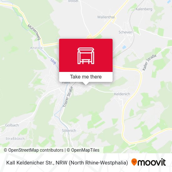 Карта Kall Keldenicher Str.