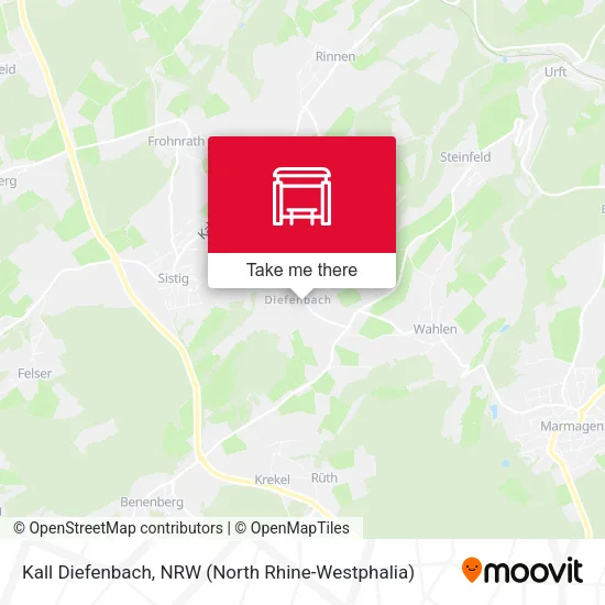 Карта Kall Diefenbach