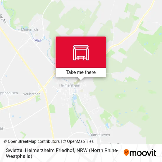 Карта Swisttal Heimerzheim Friedhof