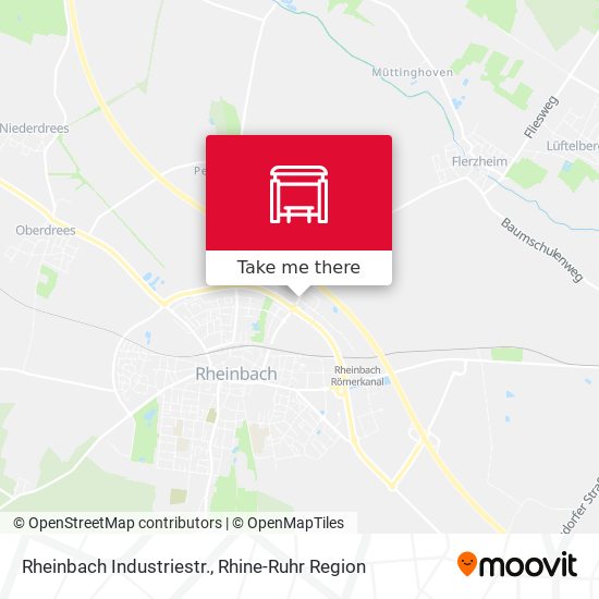 Rheinbach Industriestr. map