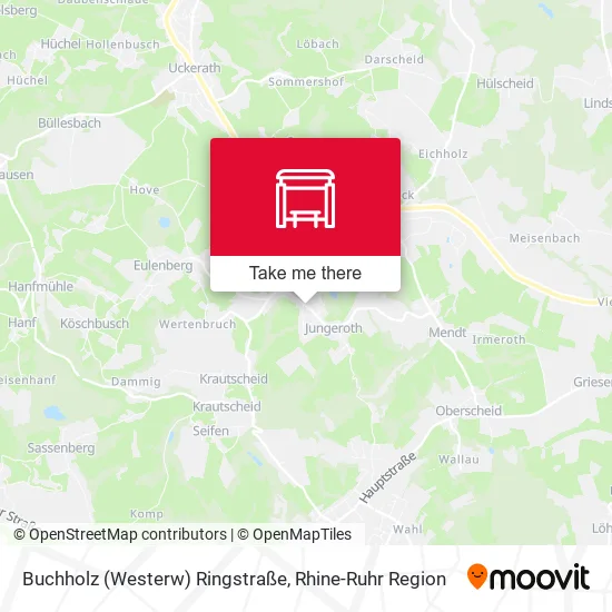 Карта Buchholz (Westerw) Ringstraße
