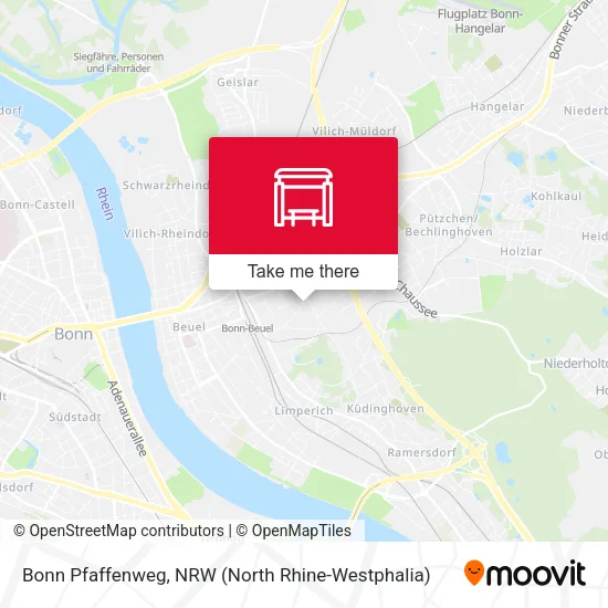 Карта Bonn Pfaffenweg