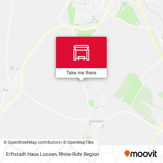 Erftstadt Haus Loosen map