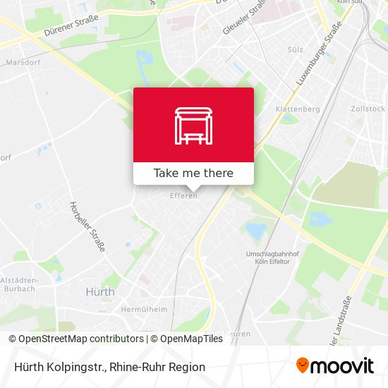 Hürth Kolpingstr. map