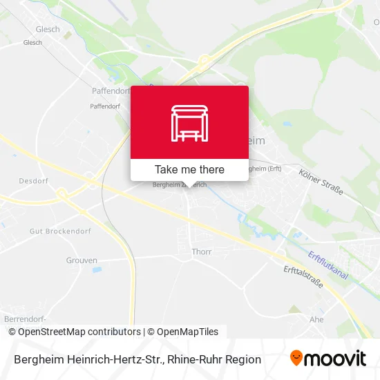 Карта Bergheim Heinrich-Hertz-Str.