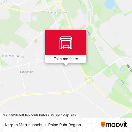 Kerpen Martinusschule map