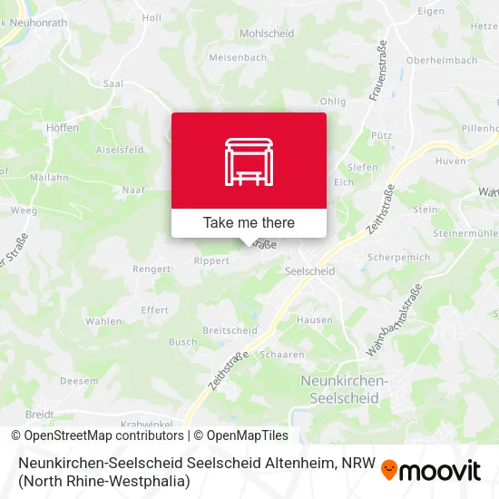Карта Neunkirchen-Seelscheid Seelscheid Altenheim