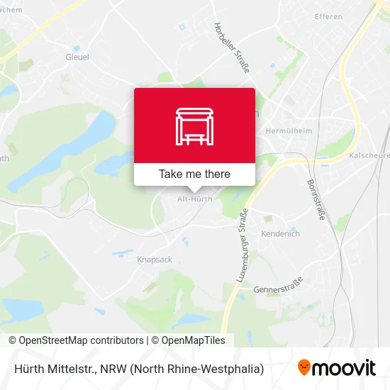 Hürth Mittelstr. map