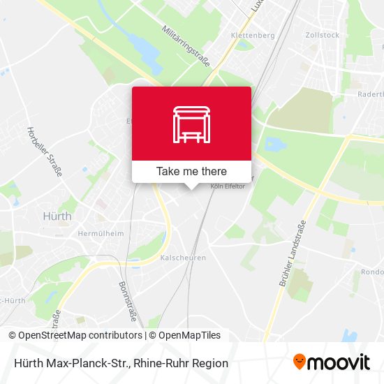 Карта Hürth Max-Planck-Str.