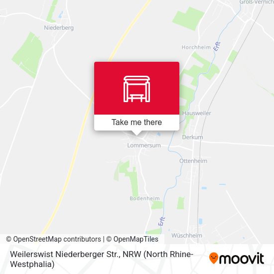 Карта Weilerswist Niederberger Str.