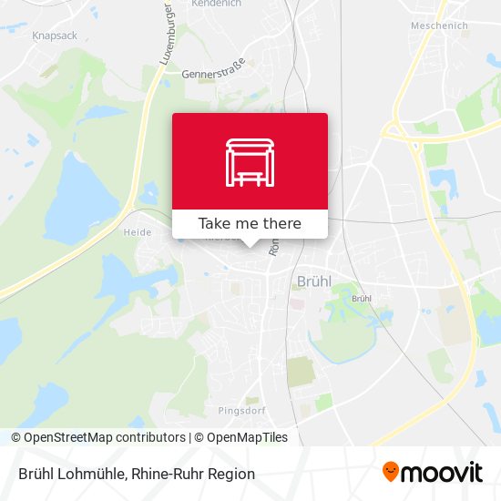 Brühl Lohmühle map