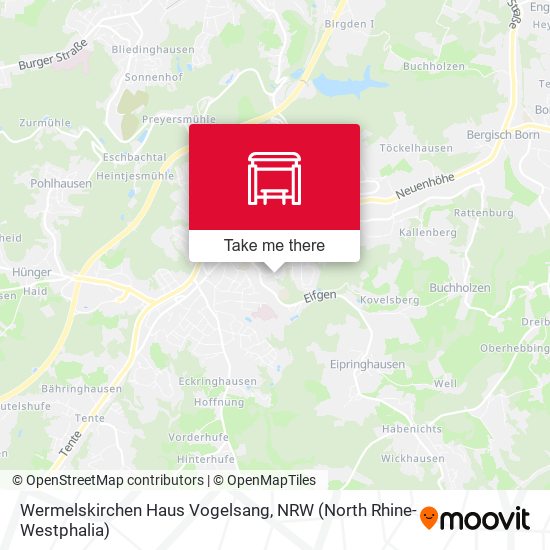 Wermelskirchen Haus Vogelsang map