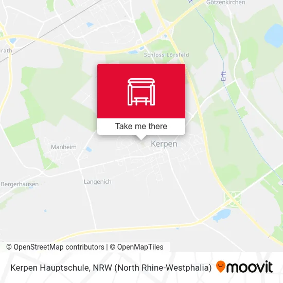 Kerpen Hauptschule map