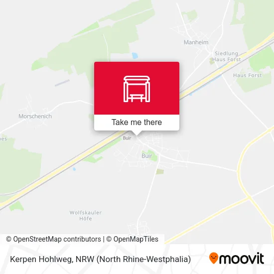 Карта Kerpen Hohlweg